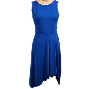 Susana Monaco knit blue dress Medium. NEW. Plz Take This Away...